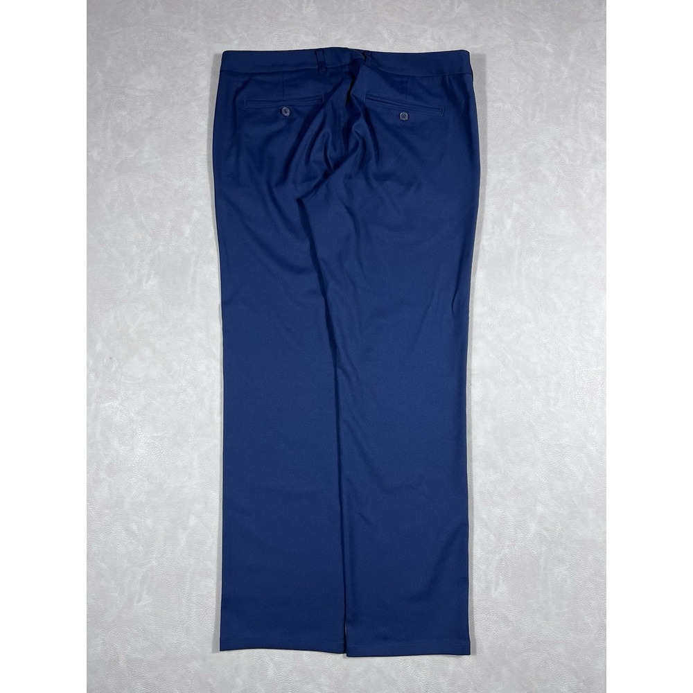 Mizzen + Main Baron Chino Men's 34x30 Trim Fit Performance Chino Pants Navy Golf - Picture 3 of 9